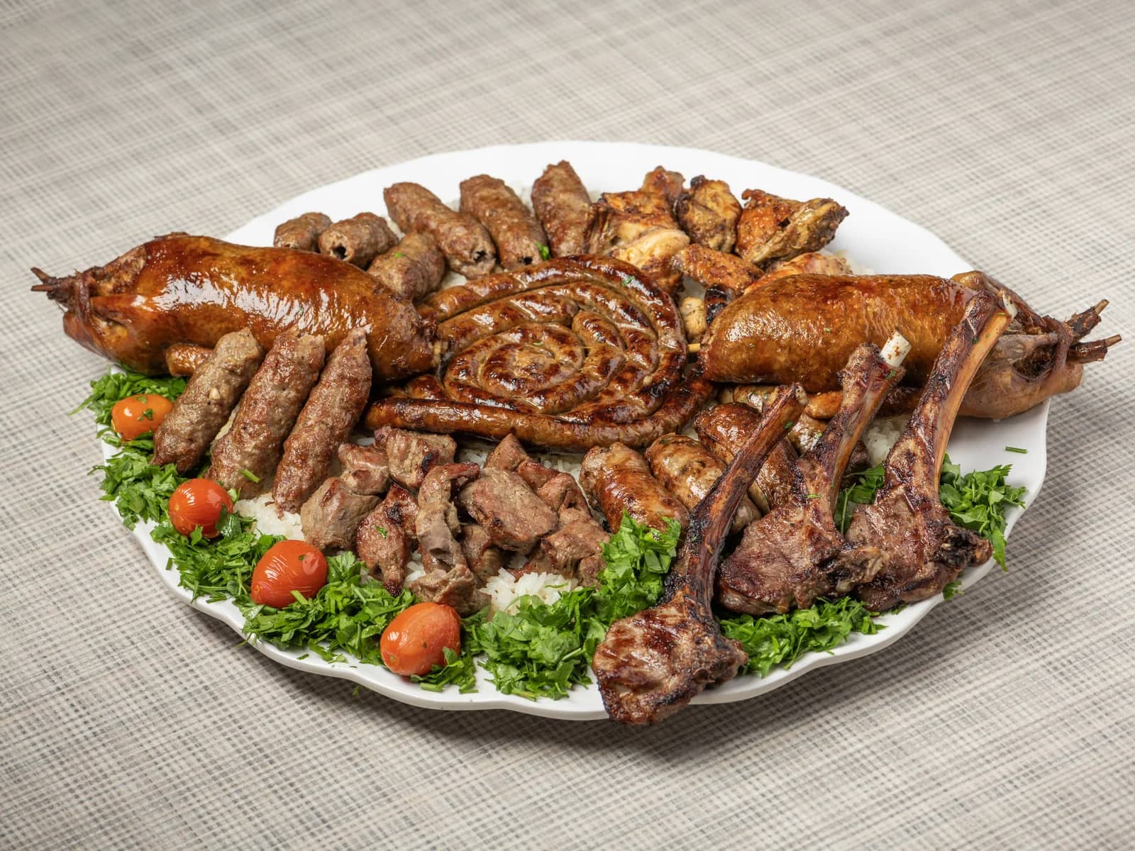 طبلية ركن وردة