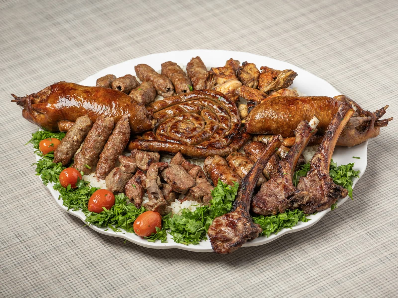 طبلية ركن وردة