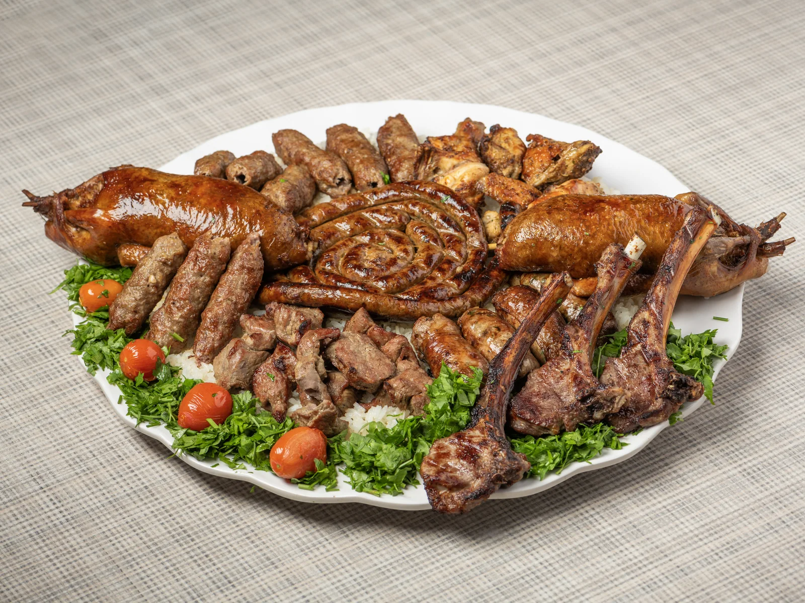 طبلية ركن وردة
