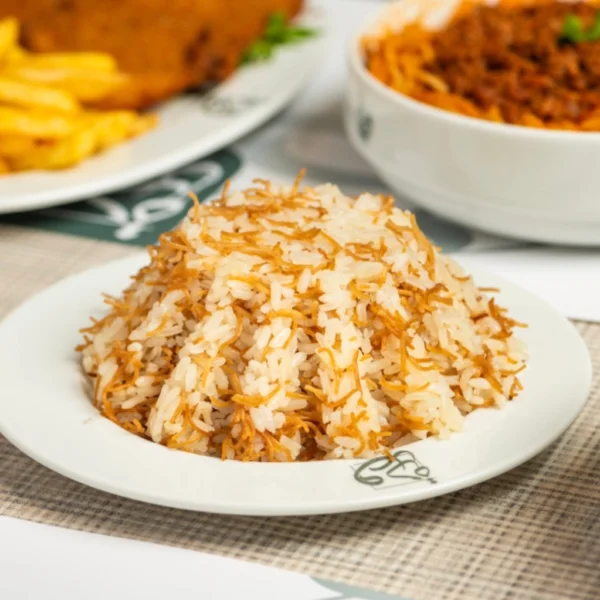 ارز بالشعريه