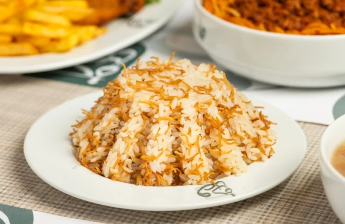 ارز بالشعريه